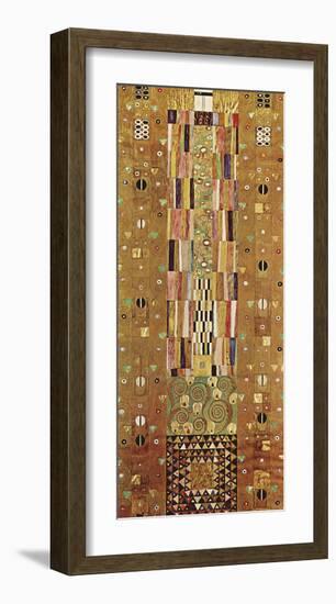 Pattern for the Stoclet Frieze, around 1905/06, End Wall-Gustav Klimt-Framed Giclee Print