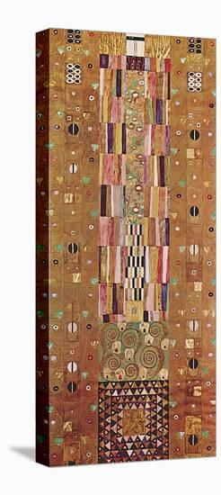 Pattern for the Stoclet Frieze, around 1905/06, End Wall-Gustav Klimt-Stretched Canvas