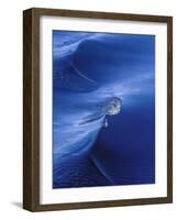 Pattern from Wake Behind Boat, Inside Passage, Alaska, USA-Nancy Rotenberg-Framed Photographic Print