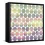 Pattern Geometric with Triangle and Hexagon-Little_cuckoo-Framed Stretched Canvas