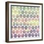 Pattern Geometric with Triangle and Hexagon-Little_cuckoo-Framed Art Print