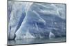 Pattern in blue ice of Grey Glacier, Torres del Paine National Park, Chile, Patagonia-Adam Jones-Mounted Photographic Print