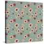 Pattern Jasmin Flowers-Effie Zafiropoulou-Stretched Canvas