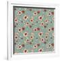 Pattern Jasmin Flowers-Effie Zafiropoulou-Framed Giclee Print