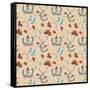 Pattern Jasmin-Effie Zafiropoulou-Framed Stretched Canvas