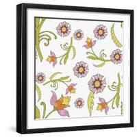 Pattern Lilac Flowers-Effie Zafiropoulou-Framed Giclee Print