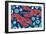 Pattern Lobsters-Paul Brent-Framed Art Print