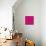 Pattern or Texture with Black Polka Dots on Neon Pink Background-IngaLinder-Mounted Art Print displayed on a wall