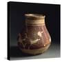 Pattern Painted Ceramic Vessel, Late 5th Millennium BC from Tell Hassan-null-Stretched Canvas