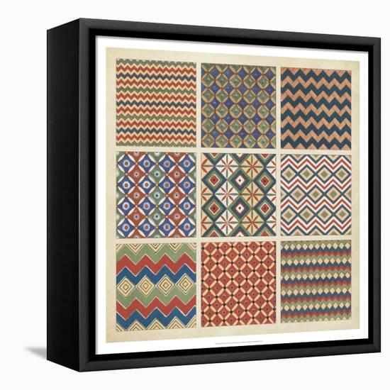 Pattern Patch I-Vision Studio-Framed Stretched Canvas