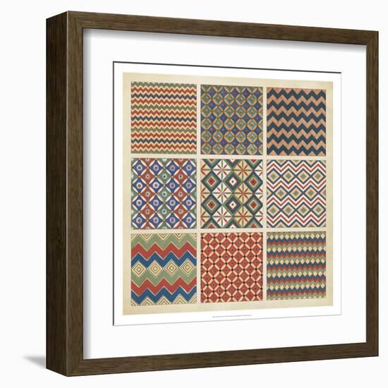 Pattern Patch I-Vision Studio-Framed Art Print