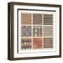 Pattern Patch I-Vision Studio-Framed Art Print