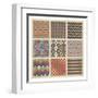 Pattern Patch I-Vision Studio-Framed Art Print