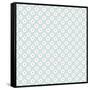 Pattern Snow Daisies-Effie Zafiropoulou-Framed Stretched Canvas