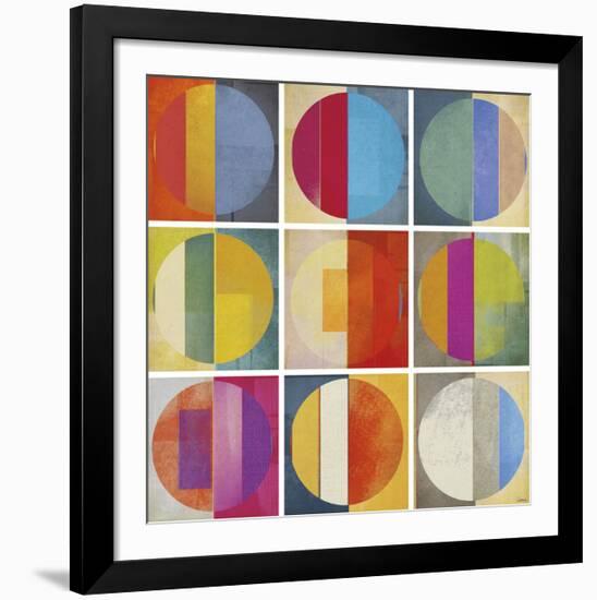 Pattern Tiles I-NOAH-Framed Art Print