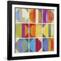 Pattern Tiles II-NOAH-Framed Art Print