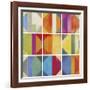 Pattern Tiles II-NOAH-Framed Art Print