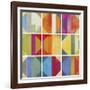 Pattern Tiles II-NOAH-Framed Art Print