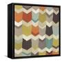 Pattern Undulation I-June Erica Vess-Framed Stretched Canvas