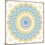 Pattern with Abstract Shape-Dink101-Mounted Art Print