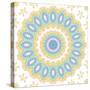 Pattern with Abstract Shape-Dink101-Stretched Canvas