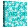 Pattern with Small Flowers, Pompoms or Snowflakes-tukkki-Stretched Canvas