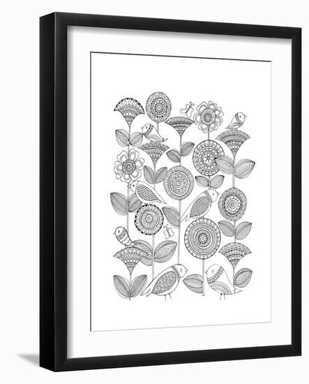 Pattern12-Neeti Goswami-Framed Art Print