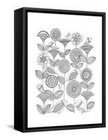 Pattern12-Neeti Goswami-Framed Stretched Canvas