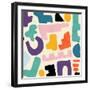 Pattern3 mid Bunt 2Gros-Ana Rut Bre-Framed Photographic Print