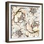 Pattern7   floral, blossom, tropical-Robbin Rawlings-Framed Art Print