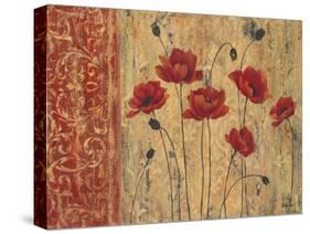 Patterned Anemone-Sandra Smith-Stretched Canvas