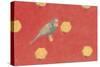 Patterned Birds - Bright-Roy Woodard-Stretched Canvas