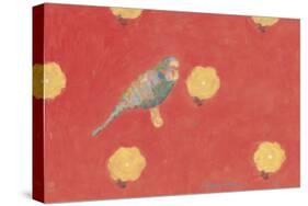 Patterned Birds - Bright-Roy Woodard-Stretched Canvas