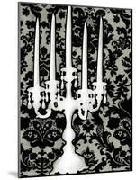 Patterned Candelabra II-Ethan Harper-Mounted Art Print