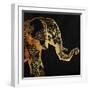 Patterned Elephant-OnRei-Framed Art Print