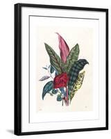 Patterned Foliage, 1860-null-Framed Giclee Print