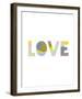 Patterned Love-Clara Wells-Framed Giclee Print