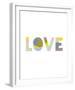 Patterned Love-Clara Wells-Framed Giclee Print