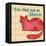 Patterned Pets Cat II-Paul Brent-Framed Stretched Canvas