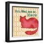 Patterned Pets Cat II-Paul Brent-Framed Art Print