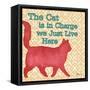 Patterned Pets Cat III-Paul Brent-Framed Stretched Canvas