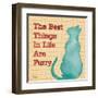 Patterned Pets Cat IV-Paul Brent-Framed Art Print