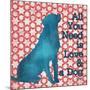Patterned Pets Dog I-Paul Brent-Mounted Art Print