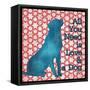 Patterned Pets Dog I-Paul Brent-Framed Stretched Canvas