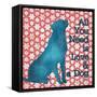 Patterned Pets Dog I-Paul Brent-Framed Stretched Canvas