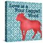Patterned Pets Dog II-Paul Brent-Stretched Canvas