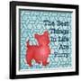 Patterned Pets Dog III-Paul Brent-Framed Art Print