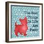 Patterned Pets Dog III-Paul Brent-Framed Art Print