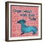 Patterned Pets Dog IV-Paul Brent-Framed Art Print