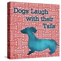 Patterned Pets Dog IV-Paul Brent-Stretched Canvas
